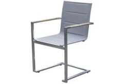 OUTFLEXX Sitzgruppe, Silber, Edelstahl/FSC-Teak, Ø 170 Cm, 6 Freischwinger, Inkl. Drehbarer Granitplatte + Eiskühler -Kettler Verkäufe 4 16571.jpg