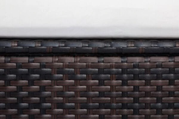 OUTFLEXX Mittelelement, Braun Marmoriert, Polyrattan, 63 X 78 X 65 Cm, Geeignet Für 7759-BOX 6 OUTFLEXX Mittelelement, Braun Marmoriert, Polyrattan, 63 X 78 X 65 Cm, Geeignet Für 7759-BOX – Bild 4