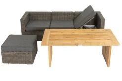 OUTFLEXX Loungegarnitur, Polyrattan/Teakholz, Tisch 160x90cm, Für 4 Personen, Wasserfeste Kissenbox 24 OUTFLEXX Loungegarnitur, Polyrattan/Teakholz, Tisch 160x90cm, Für 4 Personen, Wasserfeste Kissenbox -Kettler Verkäufe 4 19392.jpg