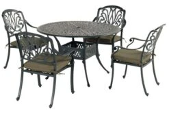 HARTMAN Amalfi Tisch, Dunkelgrün, Alu-Guss, Ø120cm -Kettler Verkäufe 4 20137.jpg