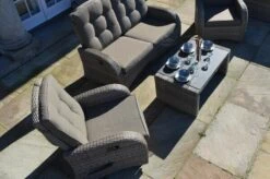 Ploß Rabida Couchtisch, Champagner-meliert, Polyrattan, 97x60x44 Cm, Glasplatte In Steinoptik -Kettler Verkäufe 4 20171.jpg