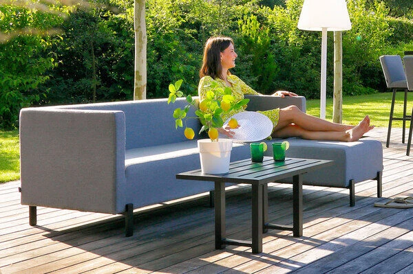 HARTMAN Dion Loungeset, Flanelle, Sunbrella, 3-4 Personen, Kaffeetisch 80 X 50 X 50 Cm 6 HARTMAN Dion Loungeset, Flanelle, Sunbrella, 3-4 Personen, Kaffeetisch 80 X 50 X 50 Cm – Bild 4