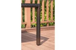 OUTFLEXX Dining Tisch, Braun Marmoriert, Polyrattan, 180 X 100 Cm, Tischplatte Spraystone, 6mm -Kettler Verkäufe 4 20665.jpg