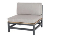 OUTFLEXX Ecklounge, Anthrazit, Alu/Akazie, 5 Personen, Inkl. Polster In Grau, Tisch 80 X 80 Cm Und Hocker -Kettler Verkäufe 4 21016.jpg
