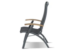 HARTMAN Sondermodell Xanadu / Da Vinci Sitzgruppe, Xerix/anthrazit, Alu/Glaskeramik, 2 Diningsessel, 8 Multipos, 220/280x100cm -Kettler Verkäufe 4 21091.jpg