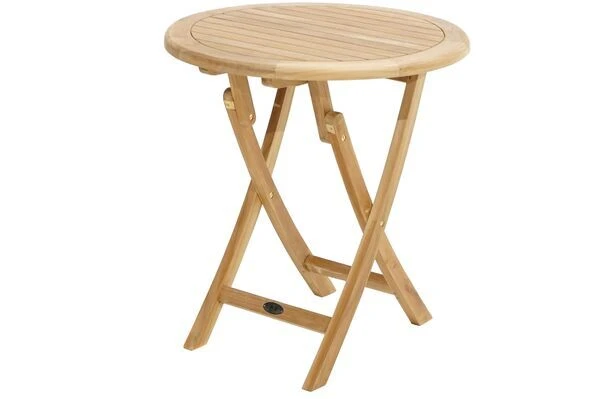 Klapptisch Cleveland Aus Teakholz Von Ploß, Rund, 7 Klapptisch Cleveland Aus Teakholz Von Ploß, Rund, – Bild 5