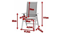 MWH Fabulo Multipositionssessel, Silber/hellgrau, Alu/Textil, 67 X 62 X 111 Cm, Klappbar 12 MWH Fabulo Multipositionssessel, Silber/hellgrau, Alu/Textil, 67 X 62 X 111 Cm, Klappbar -Kettler Verkäufe 5 13445.jpg