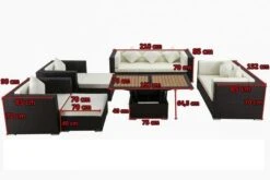 OUTFLEXX Loungemöbel-Set, Braun, Polyrattan, Für 9 Personen, Inkl. Loungetisch, Wasserfeste Kissenbox 14 OUTFLEXX Loungemöbel-Set, Braun, Polyrattan, Für 9 Personen, Inkl. Loungetisch, Wasserfeste Kissenbox -Kettler Verkäufe 5 1599 BOX D.jpg