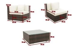 OUTFLEXX Loungemöbel-Set, 5 Pers, Braun Marmoriert, Polyrattan, Wasserfeste Kissenbox, Inkl. Beistelltisch -Kettler Verkäufe 5 16064 BOX B.jpg