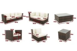 OUTFLEXX Loungemöbel-Set, Braun Marmoriert, Polyrattan, 8 Pers, Wasserfeste Kissenbox, Inkl. Beistelltisch -Kettler Verkäufe 5 16067 BOX B.jpg