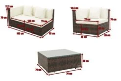 OUTFLEXX Loungemöbel-Set, Braun Marmoriert, 5 Pers, Polyrattan, Wasserfeste Kissenbox 20 OUTFLEXX Loungemöbel-Set, Braun Marmoriert, 5 Pers, Polyrattan, Wasserfeste Kissenbox -Kettler Verkäufe 5 16068 BOX A.jpg