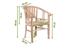 OUTFLEXX Armlehnensessel, Natur, Teakholz, 61x60x84cm, Inkl. Polster -Kettler Verkäufe 5 16073.jpg
