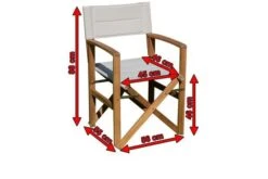 Ploß Regiestuhl, Creme/natur, FSC-Akazie/Polyester, 56 X 55 X 88 Cm -Kettler Verkäufe 5 16525.jpg