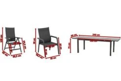 KETTLER Basic Plus Sitzgruppe, Anthrazit/anthrazit, Alu/Textilene, 180/240x90cm, 4 Stapel-, 2 Multipositionssessel 18 KETTLER Basic Plus Sitzgruppe, Anthrazit/anthrazit, Alu/Textilene, 180/240x90cm, 4 Stapel-, 2 Multipositionssessel -Kettler Verkäufe 5 17231.jpg