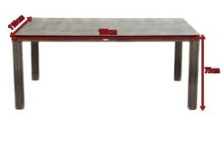 Ploß Rocking Comfort Dining Tisch, Grau/braun-meliert, Polyrattan, 180x110 Cm, Glasplatte Steinoptik 13 Ploß Rocking Comfort Dining Tisch, Grau/braun-meliert, Polyrattan, 180x110 Cm, Glasplatte Steinoptik -Kettler Verkäufe 5 18209.jpg