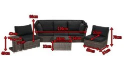 Ploß Rocking Loungeset, Grau/braun-meliert, Polyrattan, 5-6 Personen, Inkl. Sonnendach -Kettler Verkäufe 5 18220.jpg