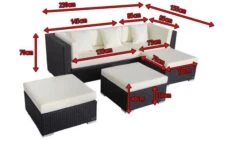OUTFLEXX Loungemöbel-Set, Schwarz, Polyrattan, 5 Personen, Wasserfeste Kissenbox, Inkl. Kaffeetisch 20 OUTFLEXX Loungemöbel-Set, Schwarz, Polyrattan, 5 Personen, Wasserfeste Kissenbox, Inkl. Kaffeetisch -Kettler Verkäufe 5 18226 BOX B.jpg