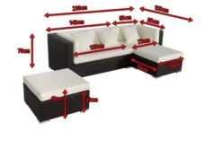 OUTFLEXX Loungemöbel-Set, Braun, Polyrattan, 5 Personen, Wasserfeste Kissenbox -Kettler Verkäufe 5 18227 BOX A.jpg