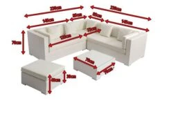 OUTFLEXX Loungemöbel-Set, Weiß, Polyrattan, 6 Personen, Wasserfeste Kissenbox, Inkl. Kaffeetisch -Kettler Verkäufe 5 18231 BOX B.jpg