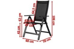 OUTFLEXX Multipositionssessel, Anthrazit Matt/schwarz, Alu/Textilene, 60x70x106cm, 7-fach Verstellbar -Kettler Verkäufe 5 18341.jpg