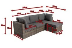 OUTFLEXX Loungegruppe, Grau, Polyrattan, 4 Personen, Verstellbare Sitzflächen, Wasserfeste Kissenbox -Kettler Verkäufe 5 18363 BOX.jpg