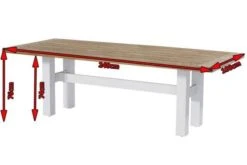 HARTMAN Yasmani Esstisch, Weiß/vintage Brown, Alu/Teak, 240x100cm 13 HARTMAN Yasmani Esstisch, Weiß/vintage Brown, Alu/Teak, 240x100cm -Kettler Verkäufe 5 18685.jpg