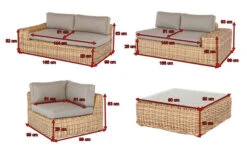 OUTFLEXX Ecklounge, Natur Meliert/sand, Polyrattan, Für 5 Personen, Inkl. Polster 13 OUTFLEXX Ecklounge, Natur Meliert/sand, Polyrattan, Für 5 Personen, Inkl. Polster -Kettler Verkäufe 5 18853.jpg