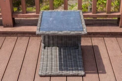 OUTFLEXX Beistelltisch, Grau, Polyrattan, 45 X 45 X 50 Cm, Tischplatte Spraystone, Innenliegend -Kettler Verkäufe 5 18914.jpg