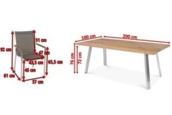 STERN Cardiff Esstischgruppe, Silber/taupe, Edelstahl/Teak, Tisch A-Gestell 200 X 100 Cm, 6 Stapelsessel 13 STERN Cardiff Esstischgruppe, Silber/taupe, Edelstahl/Teak, Tisch A-Gestell 200 X 100 Cm, 6 Stapelsessel -Kettler Verkäufe 5 19711.jpg