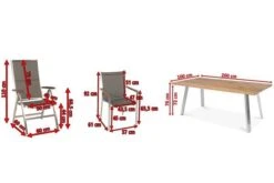 STERN Cardiff Set, Silber/taupe, Edelstahl/Teak, Tisch A-Gestell 200 X 100 Cm, 6 Stapel-, 2 Multipositionssessel 14 STERN Cardiff Set, Silber/taupe, Edelstahl/Teak, Tisch A-Gestell 200 X 100 Cm, 6 Stapel-, 2 Multipositionssessel -Kettler Verkäufe 5 19714.jpg