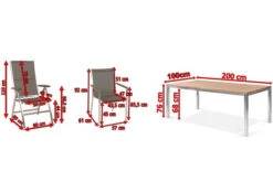 STERN Cardiff Esstischgruppe, Silber/taupe, Edelstahl/Teak, Tisch 200 X 100 Cm, 6 Stapel-, 2 Multipositionssessel 14 STERN Cardiff Esstischgruppe, Silber/taupe, Edelstahl/Teak, Tisch 200 X 100 Cm, 6 Stapel-, 2 Multipositionssessel -Kettler Verkäufe 5 19727.jpg