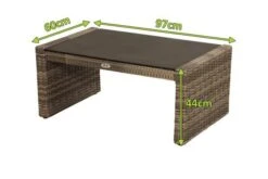 Ploß Rabida Couchtisch, Champagner-meliert, Polyrattan, 97x60x44 Cm, Glasplatte In Steinoptik -Kettler Verkäufe 5 20171.jpg