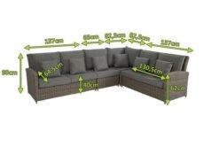 OUTFLEXX Dining Set, Grau, Polyrattan, 4tlg, 5-6 Personen, Inkl. Polster Und Kissen -Kettler Verkäufe 5 20661.jpg