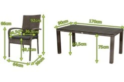 Ploß Rocking Sitzgruppe, Grau/braun-meliert, Polyrattan, Tisch 170 X 90 Cm, 6 Stapelstühle, Glasplatte In Steinoptik -Kettler Verkäufe 5 21077.jpg