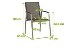 STERN New Top Stapelsessel, Graphit/silbergrau, Aluminium/Textil, 65x57x89 Cm, Pulverbeschichtet, Stapelbar -Kettler Verkäufe 5 21913.jpg