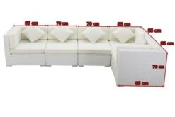 OUTFLEXX Loungemöbel Polyrattan, Weiß, Für 5 Personen, Wasserfeste Kissenbox 11 OUTFLEXX Loungemöbel Polyrattan, Weiß, Für 5 Personen, Wasserfeste Kissenbox -Kettler Verkäufe 5 7175 BOX A.jpg