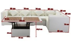 OUTFLEXX Loungemöbel Polyrattan, Weiß, Für 5 Personen, Inkl. Loungetisch, Wasserfeste Kissenbox -Kettler Verkäufe 5 7175 BOX D.jpg