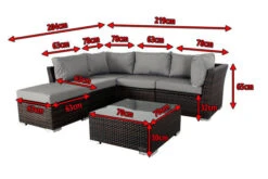 OUTFLEXX Loungemöbel, Polyrattan, Braun Marmoriert, Inkl. Kaffeetisch, Abdeckhaube, Ersatzbezug, Wasserfeste Kissenbox -Kettler Verkäufe 5 7759 BOX X 2.jpg