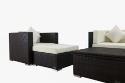 OUTFLEXX Lounge-Set, 5 Personen, Braun, Polyrattan, Inkl. Loungetisch, Wasserfeste Kissenbox -Kettler Verkäufe 6 1298 BOX D.jpg