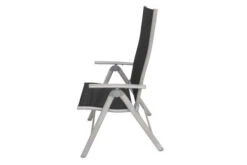 VILLANA Multipositionssessel, Silber/schwarz, Aluminium/Textil, 67 X 58 X 113 Cm, Klappbar -Kettler Verkäufe 6 13397.jpg