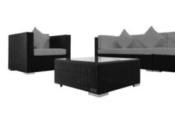 OUTFLEXX Loungemöbel-Set, Schwarz, Polyrattan, Für 8 Personen, Inkl. Kaffeetisch, Wasserfeste Kissenbox -Kettler Verkäufe 6 1380 BOX B.jpg