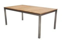 OUTFLEXX Set, Silber, 200/300 X 100 Cm, Edelstahl/Teak, Ausziehtisch, 8 Stapelstühle, 2 Multipositionssessel -Kettler Verkäufe 6 14154.jpg