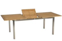 STERN Cardiff Esstischgarnitur, Taupe/grau, Edelstahl/Textil, 162/220 X 90 Cm, 6 Pers., FSC-Teakholz 14 STERN Cardiff Esstischgarnitur, Taupe/grau, Edelstahl/Textil, 162/220 X 90 Cm, 6 Pers., FSC-Teakholz -Kettler Verkäufe 6 16511.jpg