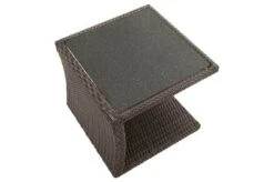 Ploß Rocking Beistelltisch, Grau/braun-meliert, Polyrattan, 50x45x50 Cm, Glasplatte In Steinoptik -Kettler Verkäufe 6 18217.jpg