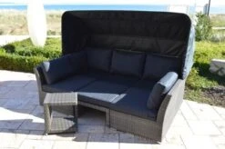Ploß Rocking Loungeset, Grau/braun-meliert, Polyrattan, 5-6 Personen, Inkl. Sonnendach -Kettler Verkäufe 6 18220.jpg