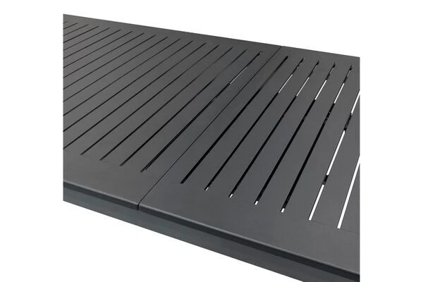 DOPPLER Expert Esstisch, Anthrazit/schwarz, Aluminium, 220-280 X 100 Cm, Ausziehbar 8 DOPPLER Expert Esstisch, Anthrazit/schwarz, Aluminium, 220-280 X 100 Cm, Ausziehbar – Bild 6