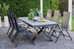 HARTMAN Exklusivmodell Xanadu Ausziehtisch, Xerix, Alu / Glaskeramik, 220/280 X 100 Cm, X-Gestell 15 HARTMAN Exklusivmodell Xanadu Ausziehtisch, Xerix, Alu / Glaskeramik, 220/280 X 100 Cm, X-Gestell -Kettler Verkäufe 6 20403.jpg