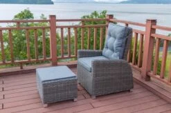 OUTFLEXX Dining Sessel, Grau, Polyrattan, 74 X 83 X 110 Cm, Stufenlos Verstellbar, Inkl. Hocker 28 OUTFLEXX Dining Sessel, Grau, Polyrattan, 74 X 83 X 110 Cm, Stufenlos Verstellbar, Inkl. Hocker -Kettler Verkäufe 6 20898.jpg