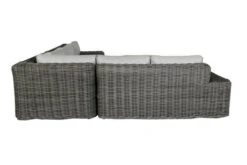 OUTFLEXX Ecklounge, Two Tone Grey, Polyrattan, 6 Personen, Inkl. Tisch/Hocker 90 X 90 Cm Und Polster In Grau -Kettler Verkäufe 6 20907.jpg