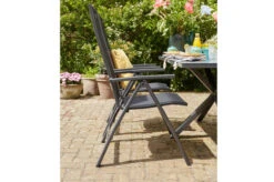 HARTMAN Xanadu / Aruba Esstischgarnitur, Xerix/anthrazit, Alu/Teakholz, 6 Multipos, 220x100cm -Kettler Verkäufe 6 21175.jpg